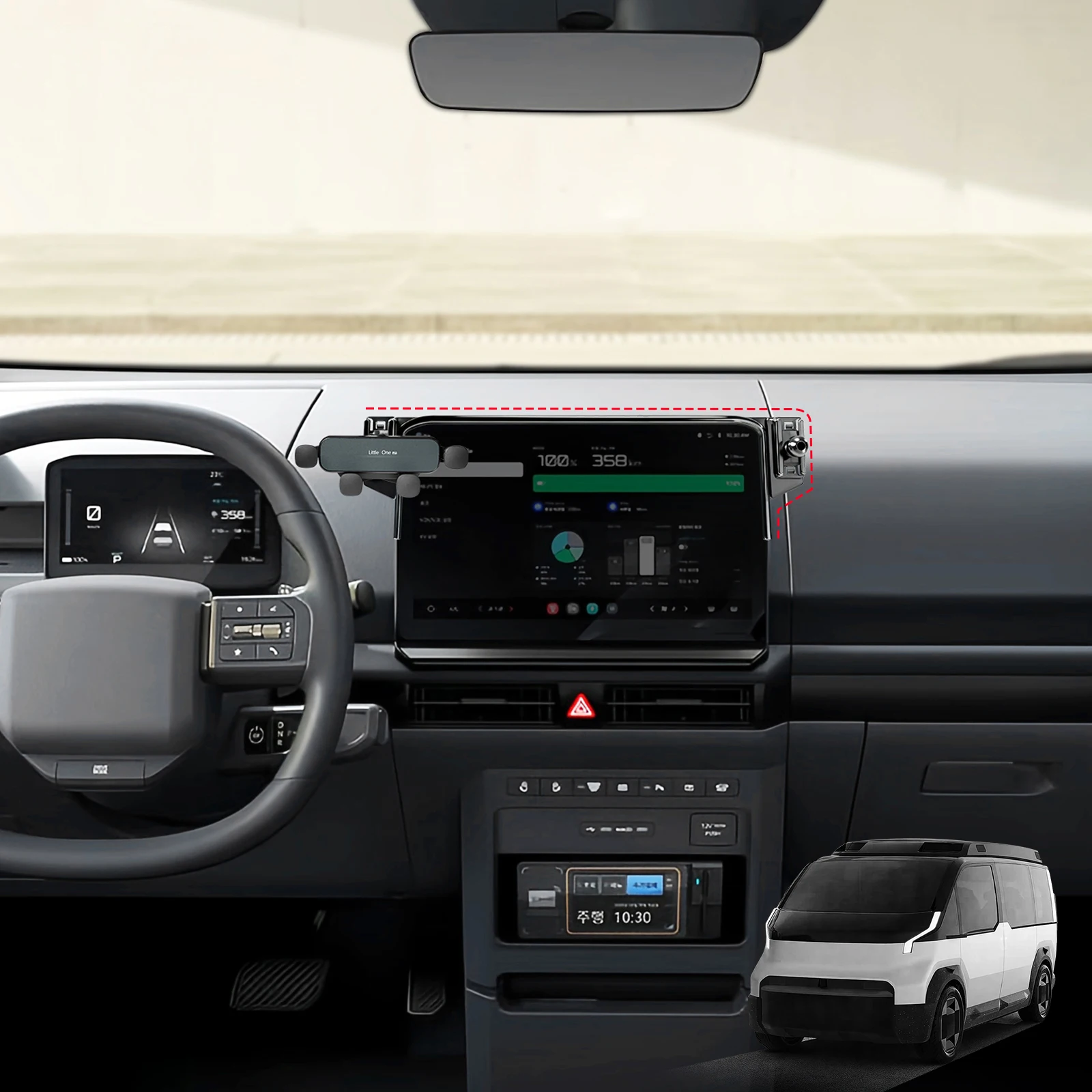 Автомобильный держатель для телефона Kia PV5 2026, центральный GPS-экран, фиксированная подставка, крепления для мобильного телефона, кронштейн для смартфона, аксессуары
Автомобильный держатель для телефона Kia PV5 2026, центральный GPS-экран, фиксированная подставка, крепления для мобильного телефона, кронштейн для смартфона, аксессуары