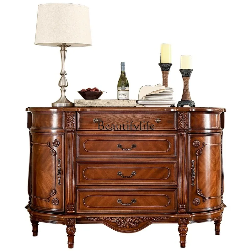 American solid wood entrance table, living room sofa backrest, several European lockers, simple bedroom
American solid wood entrance table, living room sofa backrest, several European lockers, simple bedroom