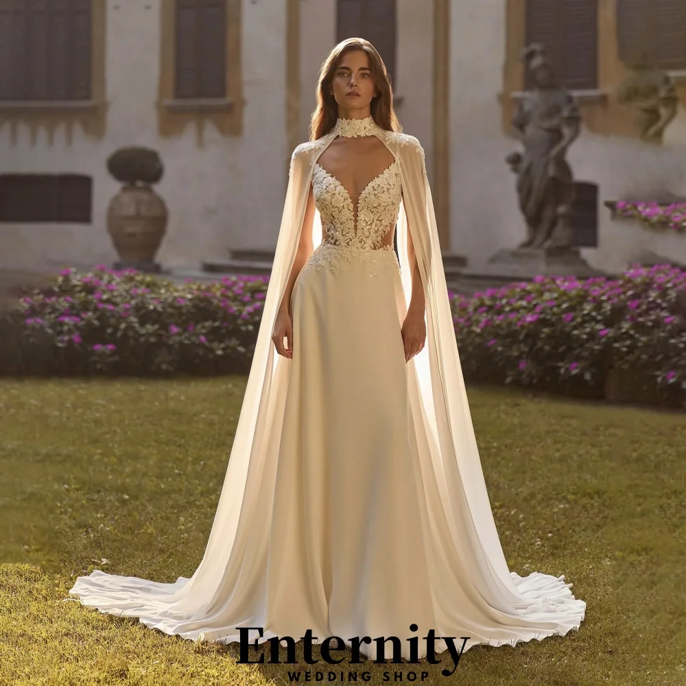 Customized Sexy Button Wedding Dresses V-neck For Women Charming Spaghetti Strap Lace Applique Bridal Gown Vestidos De Novia
Customized Sexy Button Wedding Dresses V-neck For Women Charming Spaghetti Strap Lace Applique Bridal Gown Vestidos De Novia