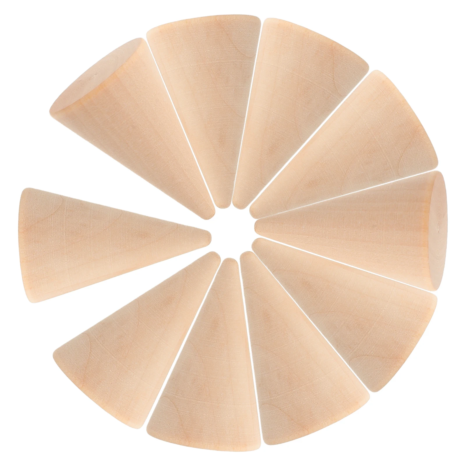 15Pcs Natural Wood Cone Wooden Craft Circles Minimalist Jewelry Ring Display Holder Stand Home Office Decor Unfinished Wood Cone
15Pcs Natural Wood Cone Wooden Craft Circles Minimalist Jewelry Ring Display Holder Stand Home Office Decor Unfinished Wood Cone