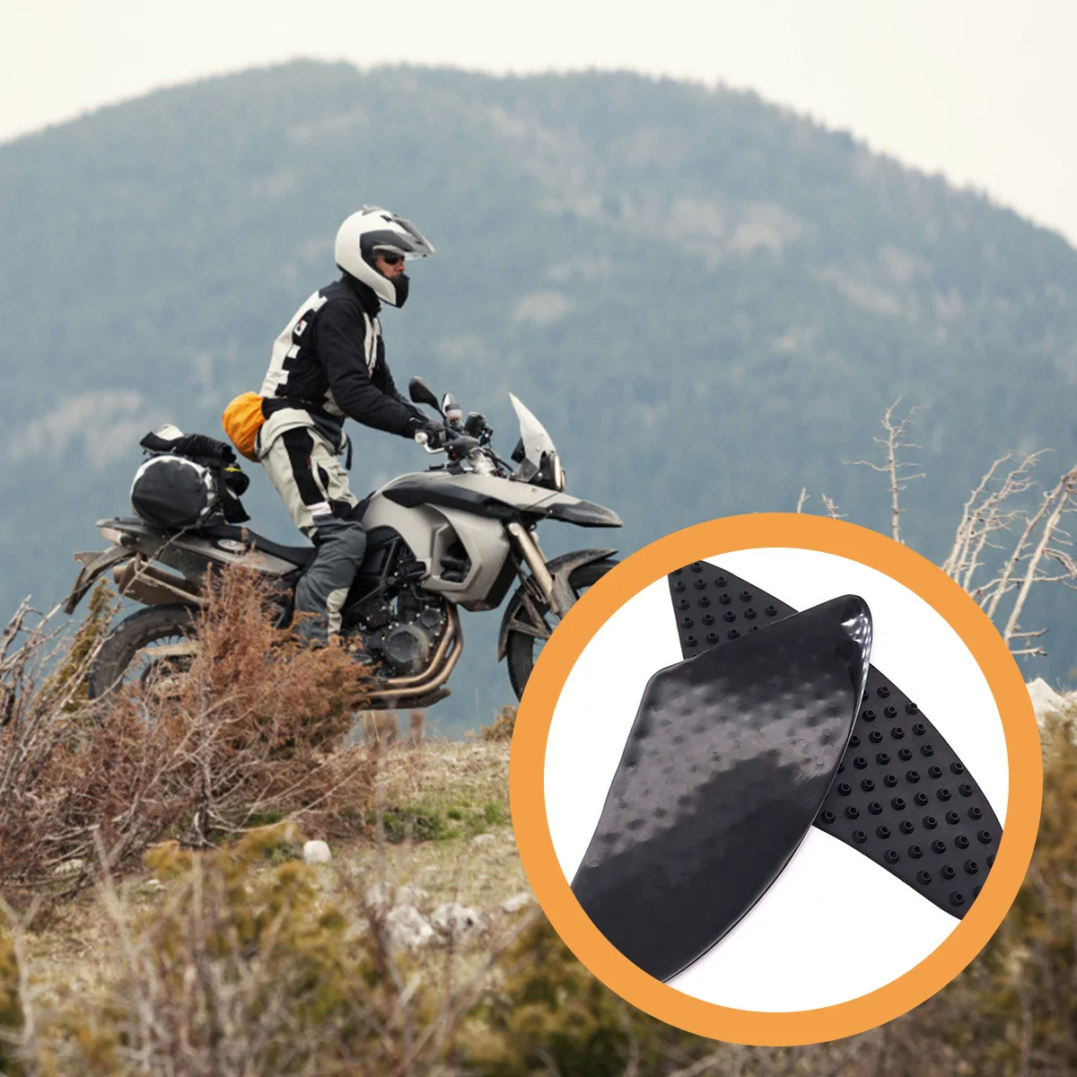 1Pair Motorcycle Fuel Tank Protection Pads Rubber Non-Slip Heat Insulation Anti-Scratch Motorbike Traction Side Pads 
1Pair Motorcycle Fuel Tank Protection Pads Rubber Non-Slip Heat Insulation Anti-Scratch Motorbike Traction Side Pads