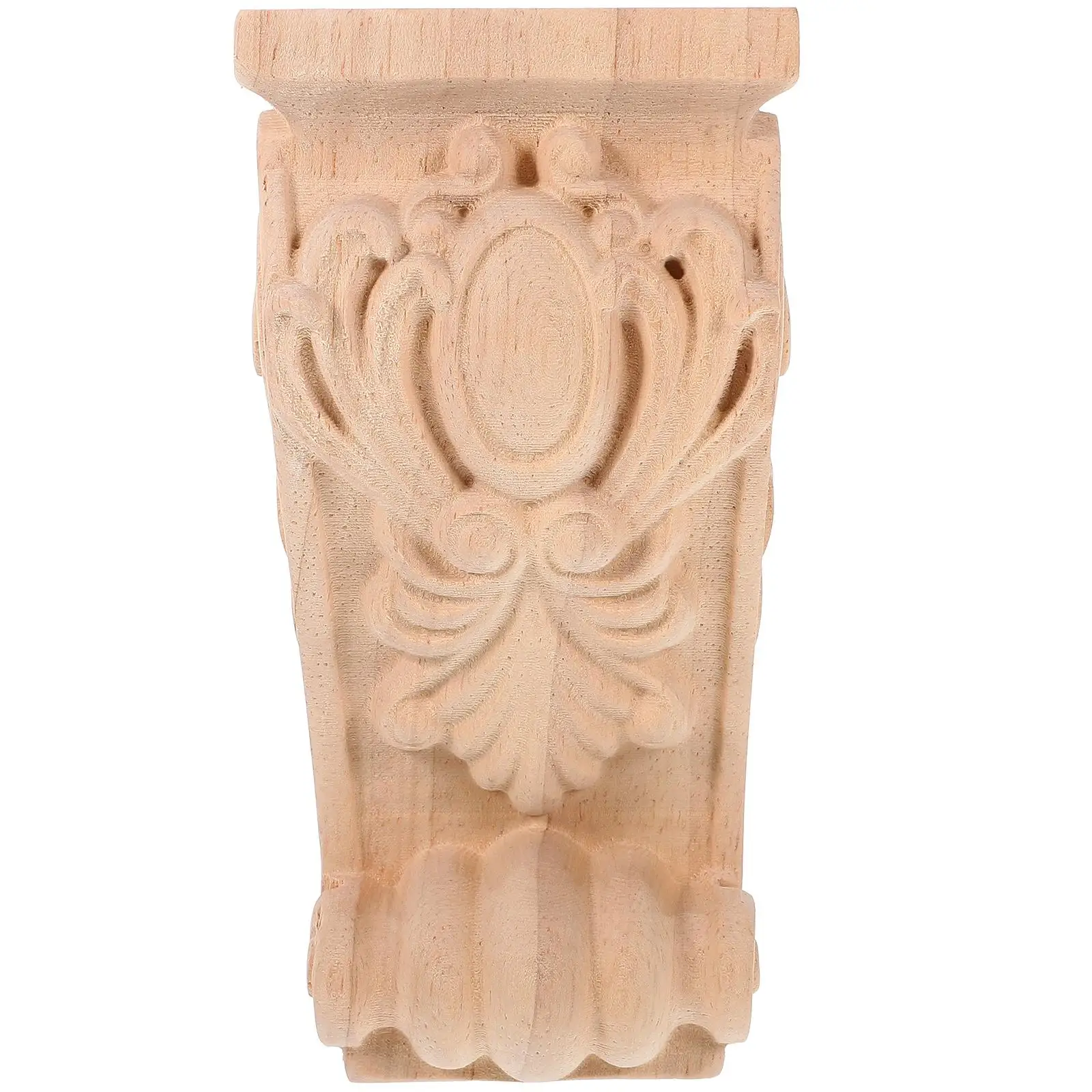 Solid Wood Carved 8x15x4 5cm Decorative Wooden Corbel Elegant Design Smooth Villas Decor Rustic Corbel Support
Solid Wood Carved 8x15x4 5cm Decorative Wooden Corbel Elegant Design Smooth Villas Decor Rustic Corbel Support