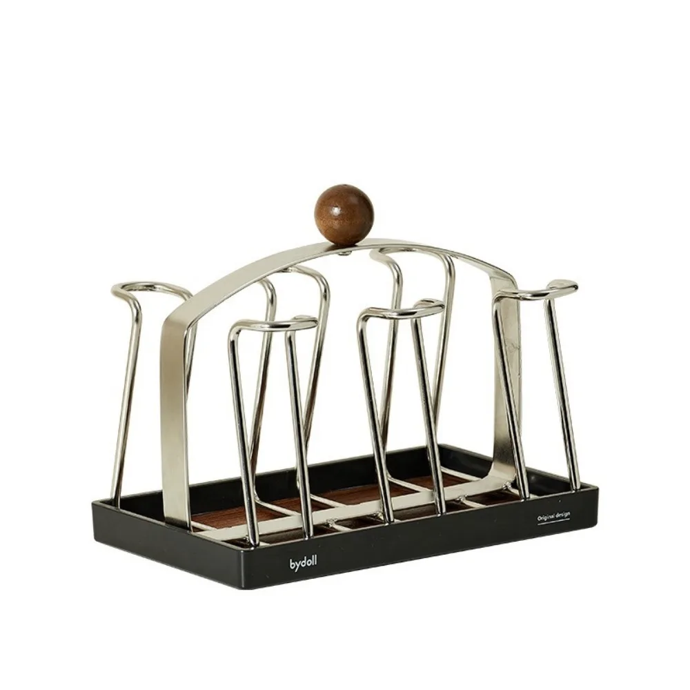 Stainless Steel Cup Drying Rack Anti-slip Upside Down Water Cup Storage Rack Space Saving Decorative Glass Cup Drainer Holder
Stainless Steel Cup Drying Rack Anti-slip Upside Down Water Cup Storage Rack Space Saving Decorative Glass Cup Drainer Holder