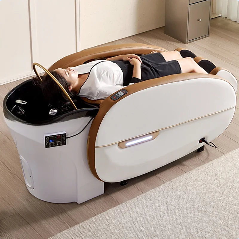 Luxury Massage Hair Washing Bed Spa Shower Chair Beauty Salon Artifact Cama De Champu Salon Equipment MQ50SC
Luxury Massage Hair Washing Bed Spa Shower Chair Beauty Salon Artifact Cama De Champu Salon Equipment MQ50SC