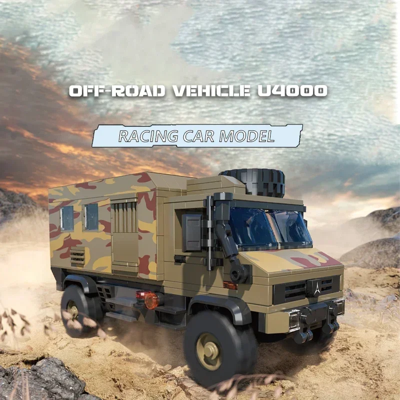 643PCS Off Road Truck Building Blocks Military Camouflage Car Connectable Travel Tailer Model Bricks DIY Toys Kids Holiday Gifts
643PCS Off Road Truck Building Blocks Military Camouflage Car Connectable Travel Tailer Model Bricks DIY Toys Kids Holiday Gifts