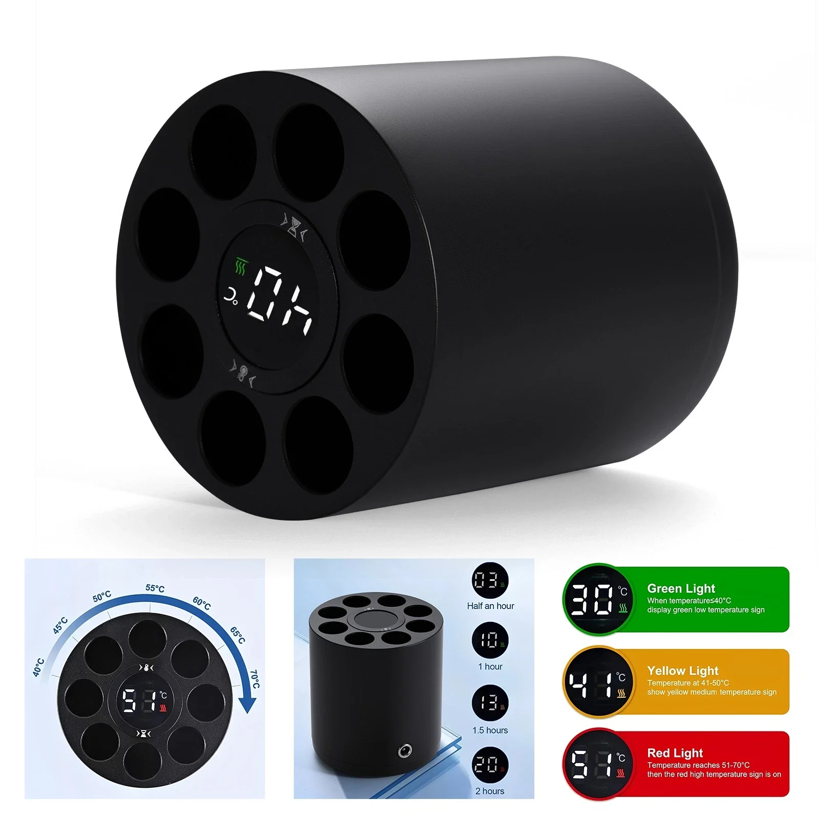 Нагреватель для стоматологической композитной смолы, смягчающий тепловой нагреватель 40/45/50 ℃ Вилка США/ЕС
Нагреватель для стоматологической композитной смолы, смягчающий тепловой нагреватель 40/45/50 ℃ Вилка США/ЕС