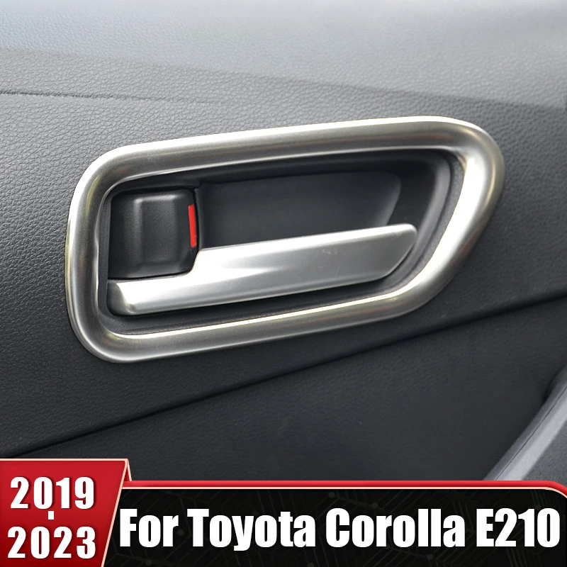 For Toyota Corolla E210 2019 2020 2021 2022 2023 Hybrid Stainless Steel Car Interior Door Handle Cover Trim Sticker Accessories
For Toyota Corolla E210 2019 2020 2021 2022 2023 Hybrid Stainless Steel Car Interior Door Handle Cover Trim Sticker Accessories