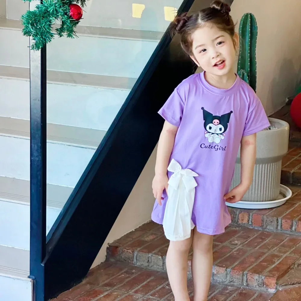 Summer Hello Kitty Anime Kawaii Sanrio Ins Fashion Casual T-shirt Cute My Melody Kuromi Skirt Princess Clothes Gifts for Kids
Summer Hello Kitty Anime Kawaii Sanrio Ins Fashion Casual T-shirt Cute My Melody Kuromi Skirt Princess Clothes Gifts for Kids