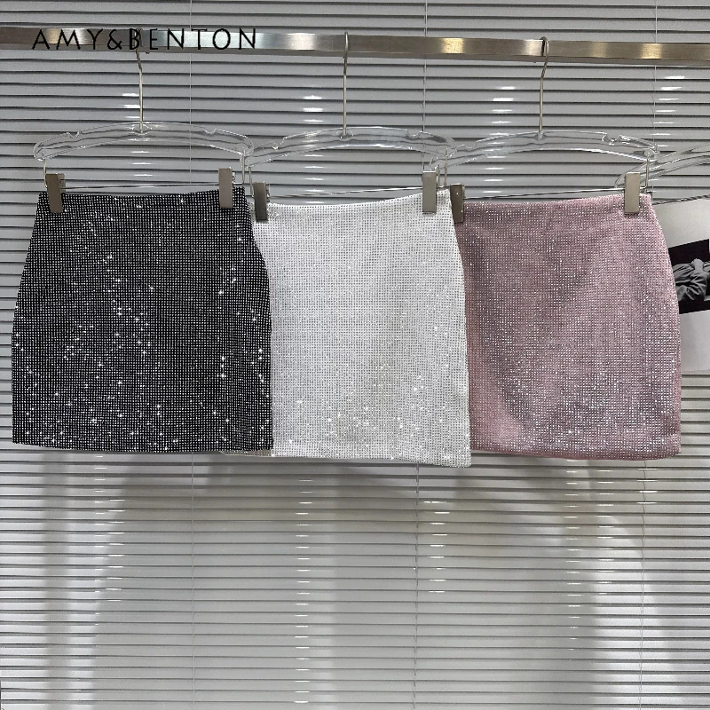 French Design Solid Color Sexy Hot Diamond Women's A-line Short Skirt 2026 New Fashionable Versatile Slimming Mini Skirts Ladies
French Design Solid Color Sexy Hot Diamond Women's A-line Short Skirt 2026 New Fashionable Versatile Slimming Mini Skirts Ladies