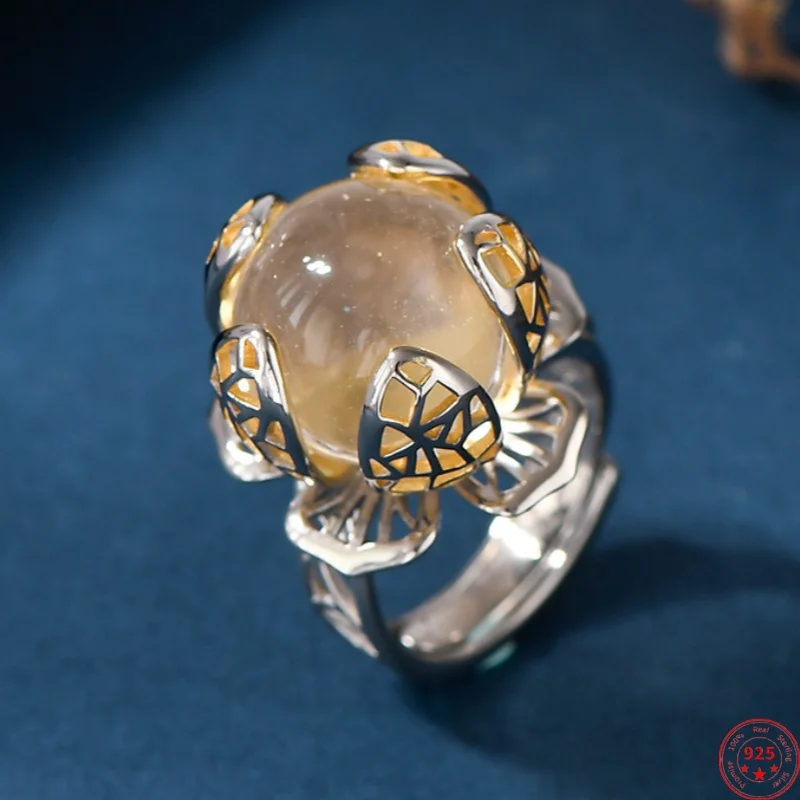 S925 Sterling Silver Charms Rings for Women Men New Fashion Contrast Colored Hollow Flowers Inlaid White Crystal Punk Jewelry
S925 Sterling Silver Charms Rings for Women Men New Fashion Contrast Colored Hollow Flowers Inlaid White Crystal Punk Jewelry