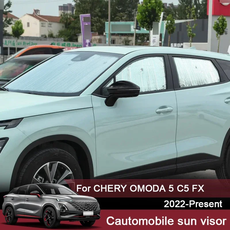 Car Sunshades UV Protection Cover For Chery Omoda 5 C5 FX 2022-2025 Window Curtain Sun Shade Visor Windshield Auto Accessories
Car Sunshades UV Protection Cover For Chery Omoda 5 C5 FX 2022-2025 Window Curtain Sun Shade Visor Windshield Auto Accessories