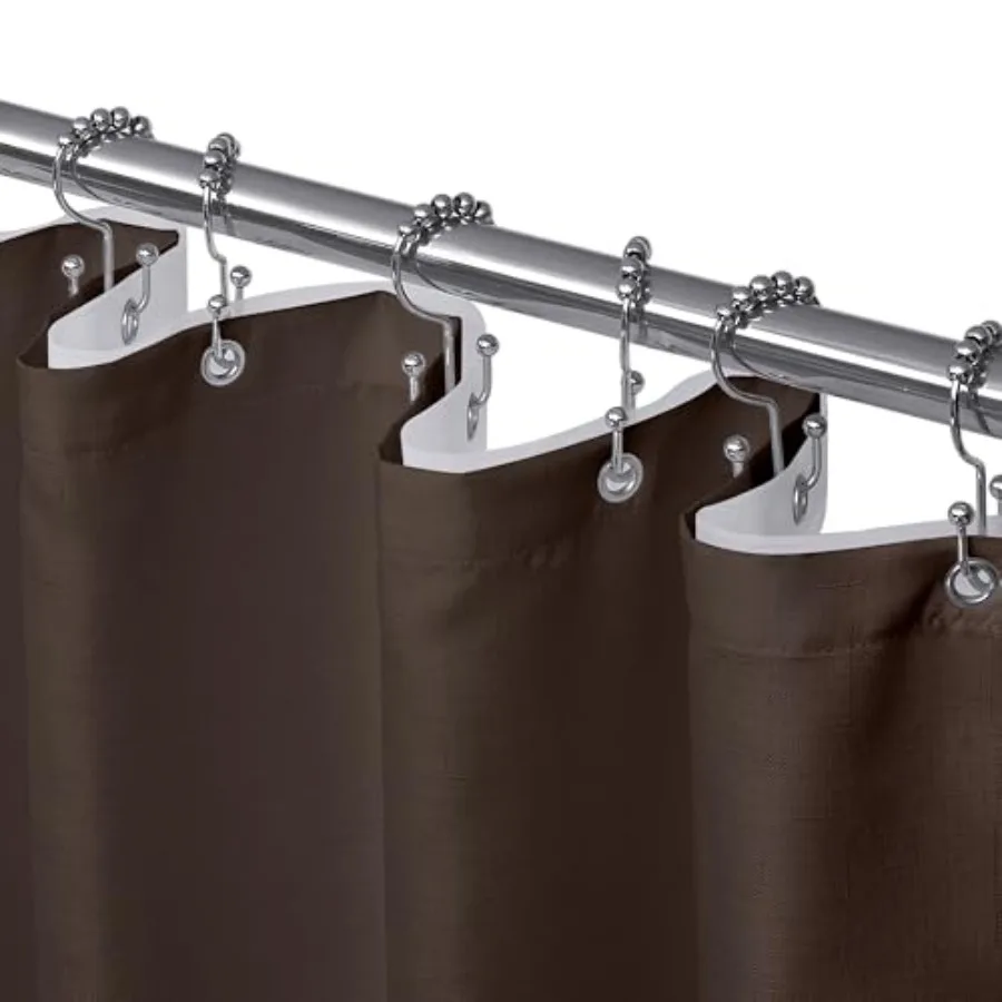 Shower Curtain and Liner 3 in 1 Shower Curtain Set with 12 Double Sided Shower Curtain Hooks Cloth Shower Curtains for Bathroom
Shower Curtain and Liner 3 in 1 Shower Curtain Set with 12 Double Sided Shower Curtain Hooks Cloth Shower Curtains for Bathroom