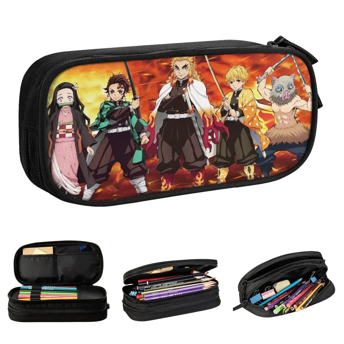 Demon Slayers Anime Pencil Case Japanese Comic Pen Bag for Student Big Capacity School Supplies Cosmetic Pencilcases
Demon Slayers Anime Pencil Case Japanese Comic Pen Bag for Student Big Capacity School Supplies Cosmetic Pencilcases