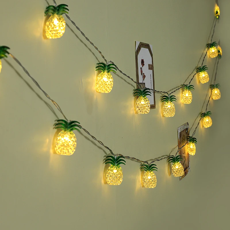 1.5M Hawaiian LED String Lights Coconut Tree Pineapple Flamingo Lights Hanging Ornament Summer Hawaii Party Decoration Supplies
1.5M Hawaiian LED String Lights Coconut Tree Pineapple Flamingo Lights Hanging Ornament Summer Hawaii Party Decoration Supplies