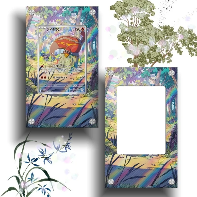 Art Display for Pokemon Heatmor Card PTCG Keychain Anime Game Collectibles Anime Merchandise Acrylic Protective Case Toys Gift
Art Display for Pokemon Heatmor Card PTCG Keychain Anime Game Collectibles Anime Merchandise Acrylic Protective Case Toys Gift