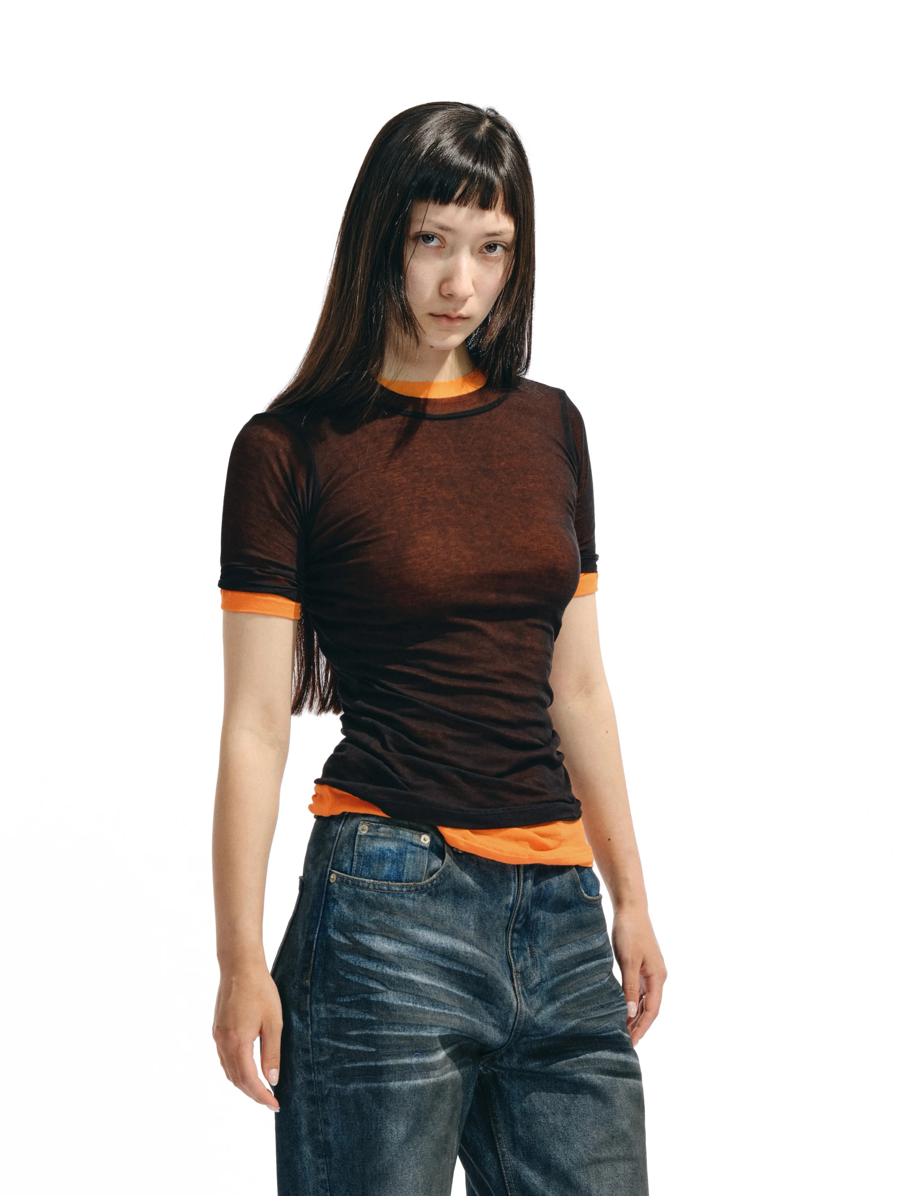 Ultra-Thin Pure Cotton Short-Sleeve T-Shirt Two Little Guys Twist Twist Random Color Contrast Commute Style Moisture Wicking
Ultra-Thin Pure Cotton Short-Sleeve T-Shirt Two Little Guys Twist Twist Random Color Contrast Commute Style Moisture Wicking