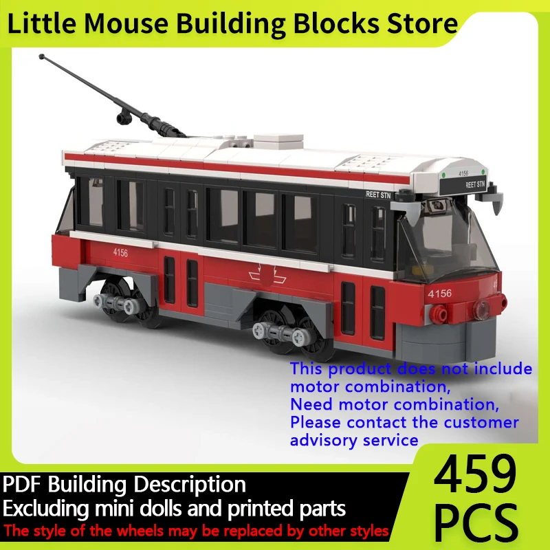 City Car Model MOC Building Bricks Canadian Light Rail Vehicle Streetcar Modular Technology Gifts Holiday Assemble Children Toys
City Car Model MOC Building Bricks Canadian Light Rail Vehicle Streetcar Modular Technology Gifts Holiday Assemble Children Toys