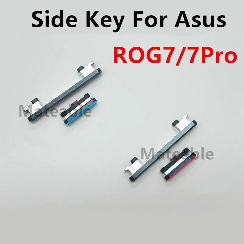 Боковые клавиши Rog7 Rog7Pro для ASUS ROG Phone 7 Pro 7Pro, включение и выключение громкости, кнопки вверх и вниз, запасные части для корпуса
Боковые клавиши Rog7 Rog7Pro для ASUS ROG Phone 7 Pro 7Pro, включение и выключение громкости, кнопки вверх и вниз, запасные части для корпуса