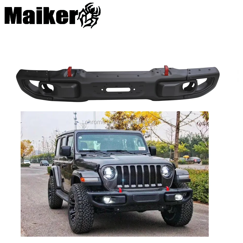 JL Front Bumper Bull Bar For Jeep Wrangler JL 10th Anniversary Bumper Parts
JL Front Bumper Bull Bar For Jeep Wrangler JL 10th Anniversary Bumper Parts