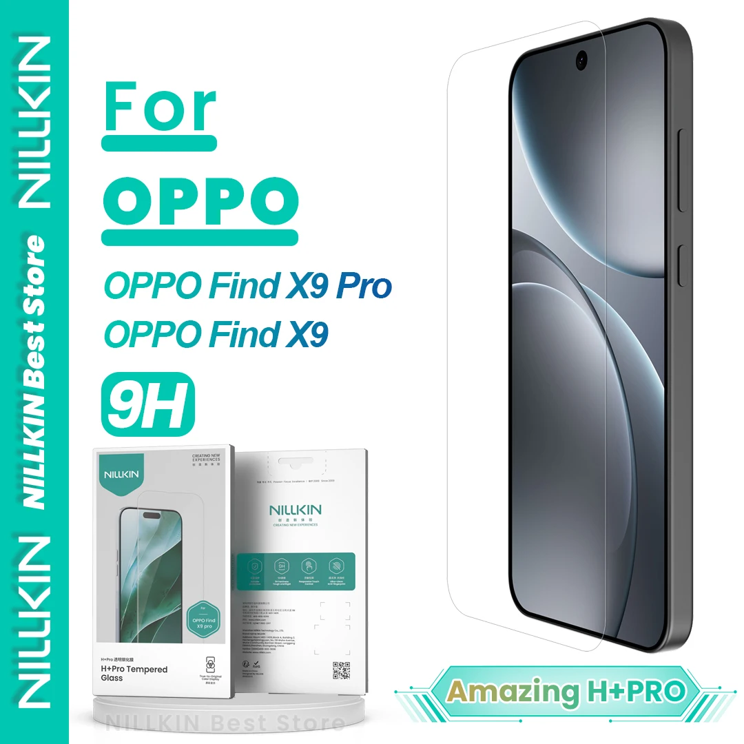 Nillkin For OPPO Find X9 Pro Phone Tempered Glass Protective Film Anti-Scratch 9H HD For Oppo Find X9 Anti Explosion Screen Film
Nillkin For OPPO Find X9 Pro Phone Tempered Glass Protective Film Anti-Scratch 9H HD For Oppo Find X9 Anti Explosion Screen Film