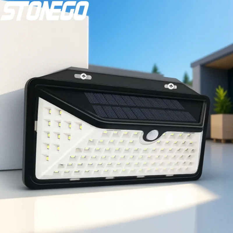 Уличный солнечный настенный светильник 102LED с датчиком движения PIR, для сада и патио, трехсторонний, с дизайном «Бриллиант»
Уличный солнечный настенный светильник 102LED с датчиком движения PIR, для сада и патио, трехсторонний, с дизайном «Бриллиант»