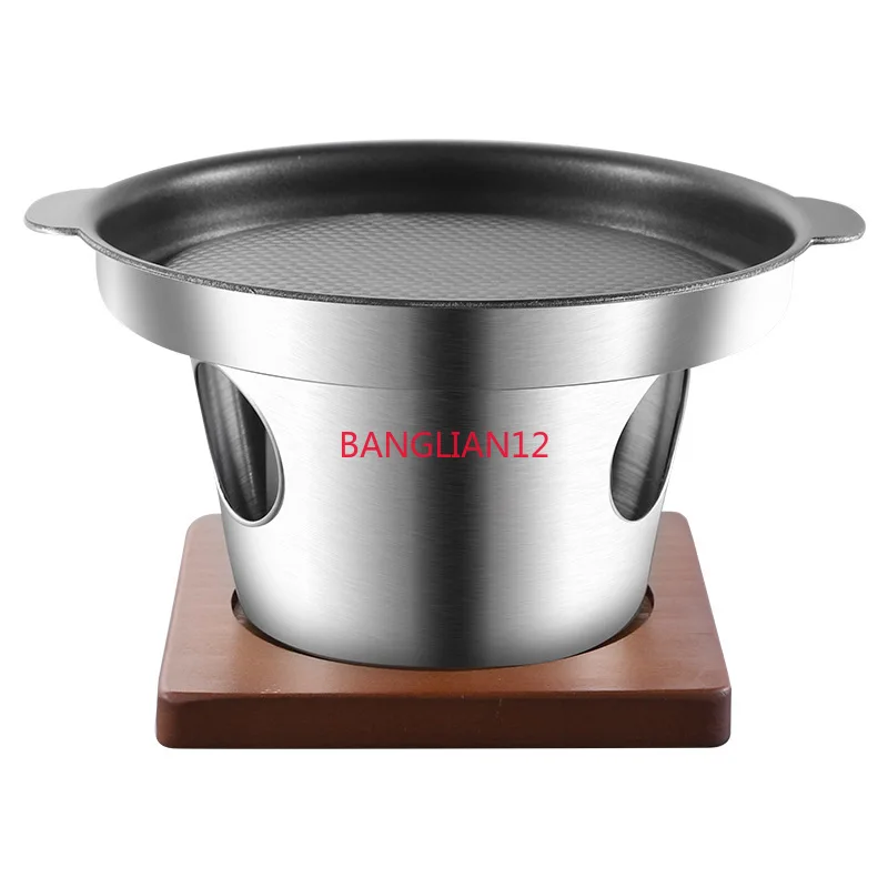 Portable stainless steel barbecue equipment, round non-stick barbecue pan
Portable stainless steel barbecue equipment, round non-stick barbecue pan