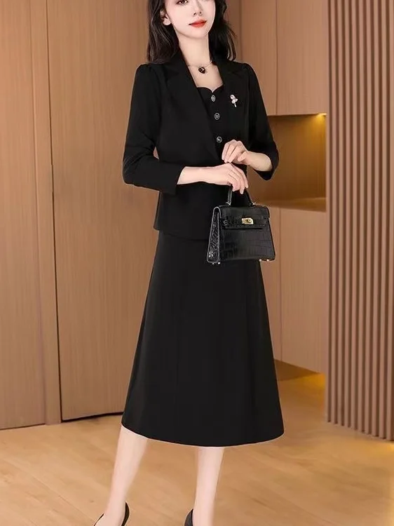 Костюм-двойка для женщин: весенне-осенний, в корейском стиле, свободный крой, полиэстер, повседневный, для работы, собеседований, деловой...
Костюм-двойка для женщин: весенне-осенний, в корейском стиле, свободный крой, полиэстер, повседневный, для работы, собеседований, деловой...