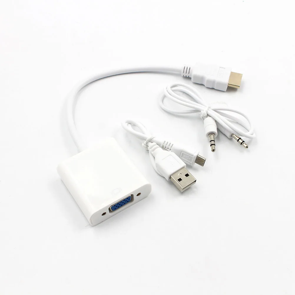 To Adapter 1080P Converter With Audio Support To Vga Output Cable 1920X1080 Plug Play For Laptop Desktop White
To Adapter 1080P Converter With Audio Support To Vga Output Cable 1920X1080 Plug Play For Laptop Desktop White