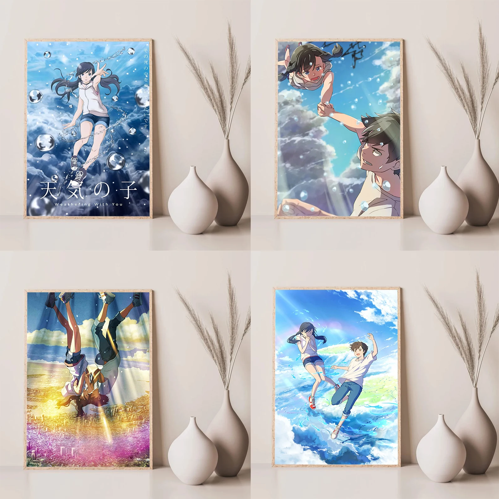 Weathering With You Anime Poster Decorative Pictures for Living Room Canvas Home and Decoration Paintings for Bedroom Wall Art
Weathering With You Anime Poster Decorative Pictures for Living Room Canvas Home and Decoration Paintings for Bedroom Wall Art