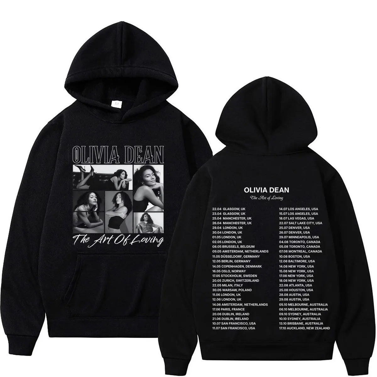 Olivia Dean Art of Loving Tour 2026 Graphic hoodie Men Women Vintage pullover Casual High quality fashion Hooded sweatshirts top
Olivia Dean Art of Loving Tour 2026 Graphic hoodie Men Women Vintage pullover Casual High quality fashion Hooded sweatshirts top