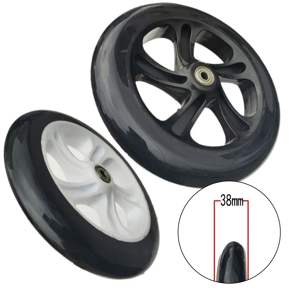 200mm Scooter Wheel High Elasticity Wheelchair Front Wheels With Bearing 8inch Accessories For Most Adult Scooters Wheelchairs
200mm Scooter Wheel High Elasticity Wheelchair Front Wheels With Bearing 8inch Accessories For Most Adult Scooters Wheelchairs