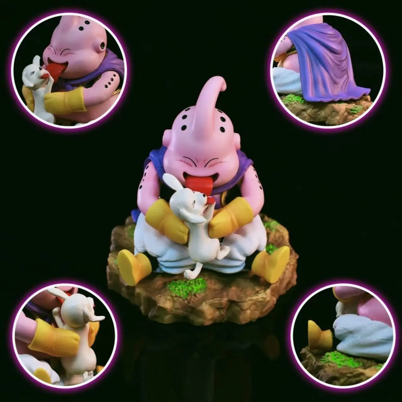 Cute Cartoon Lick Dog Majin Buu Anime Figure Creativity Desktop Ornament Decoration Static Statue Action Figures Collection Gift
Cute Cartoon Lick Dog Majin Buu Anime Figure Creativity Desktop Ornament Decoration Static Statue Action Figures Collection Gift