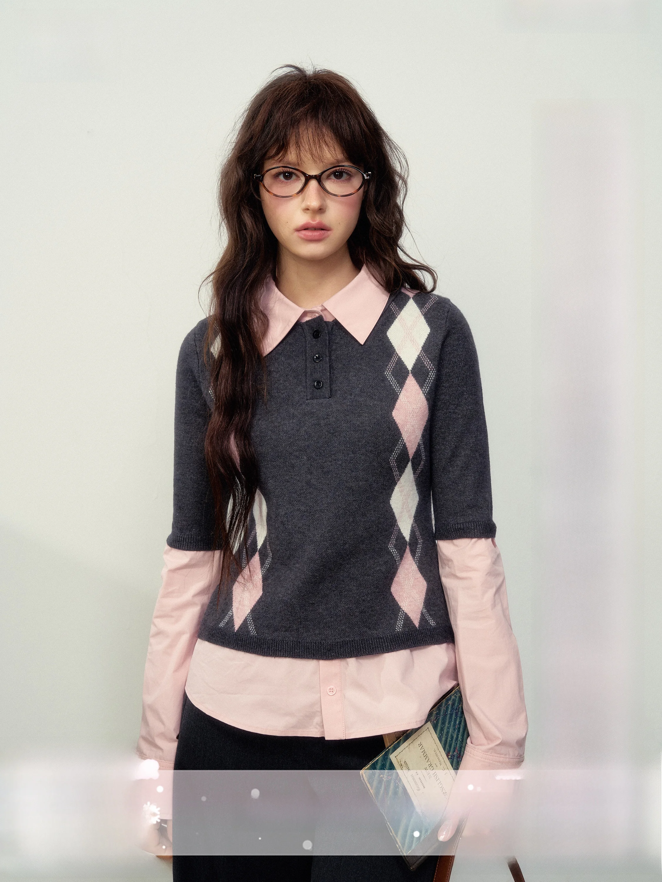 SunsetPark Ранняя весна Campus Love Вязаный женский классический свитер с ромбовидным узором Base irt Vintage Sle Slim Fit Long Sl...
SunsetPark Ранняя весна Campus Love Вязаный женский классический свитер с ромбовидным узором Base irt Vintage Sle Slim Fit Long Sl...