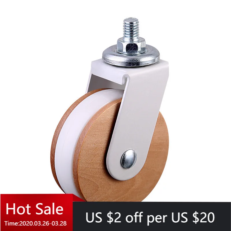 4-Pack 2.5" Silent Swivel Casters with Brake M810mm Threads Noise-Free Rolling for Furniture! Easy-Screw Installation
4-Pack 2.5" Silent Swivel Casters with Brake M810mm Threads Noise-Free Rolling for Furniture! Easy-Screw Installation