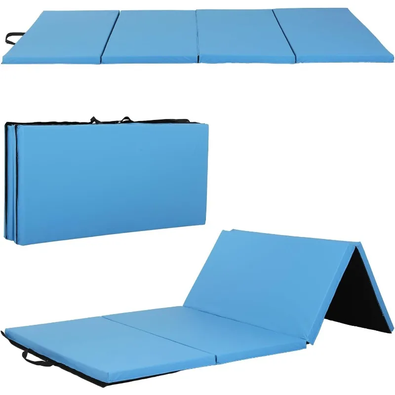 Gymnastics Mat - Tumbling & Exercise 4 Folding Indoor/Outdoor Extra Thick High Density Yoga & Arts
Gymnastics Mat - Tumbling & Exercise 4 Folding Indoor/Outdoor Extra Thick High Density Yoga & Arts