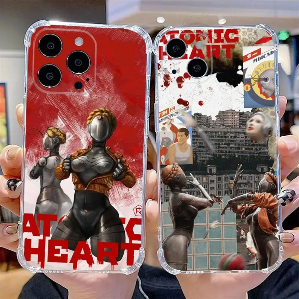 Game Atomic Heart Phone Case For iPhone 16,15,14,13,12,11 Pro,Max,Plus,X,XS,XR,SE,Mini Transparent Silicone Soft
Game Atomic Heart Phone Case For iPhone 16,15,14,13,12,11 Pro,Max,Plus,X,XS,XR,SE,Mini Transparent Silicone Soft