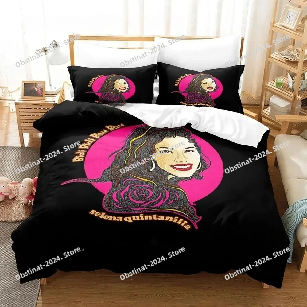 Popular Selena Quintanilla Bedding Set Printed Duvet Cover Pillowcase Single Double Style Queen King Size Sets
Popular Selena Quintanilla Bedding Set Printed Duvet Cover Pillowcase Single Double Style Queen King Size Sets