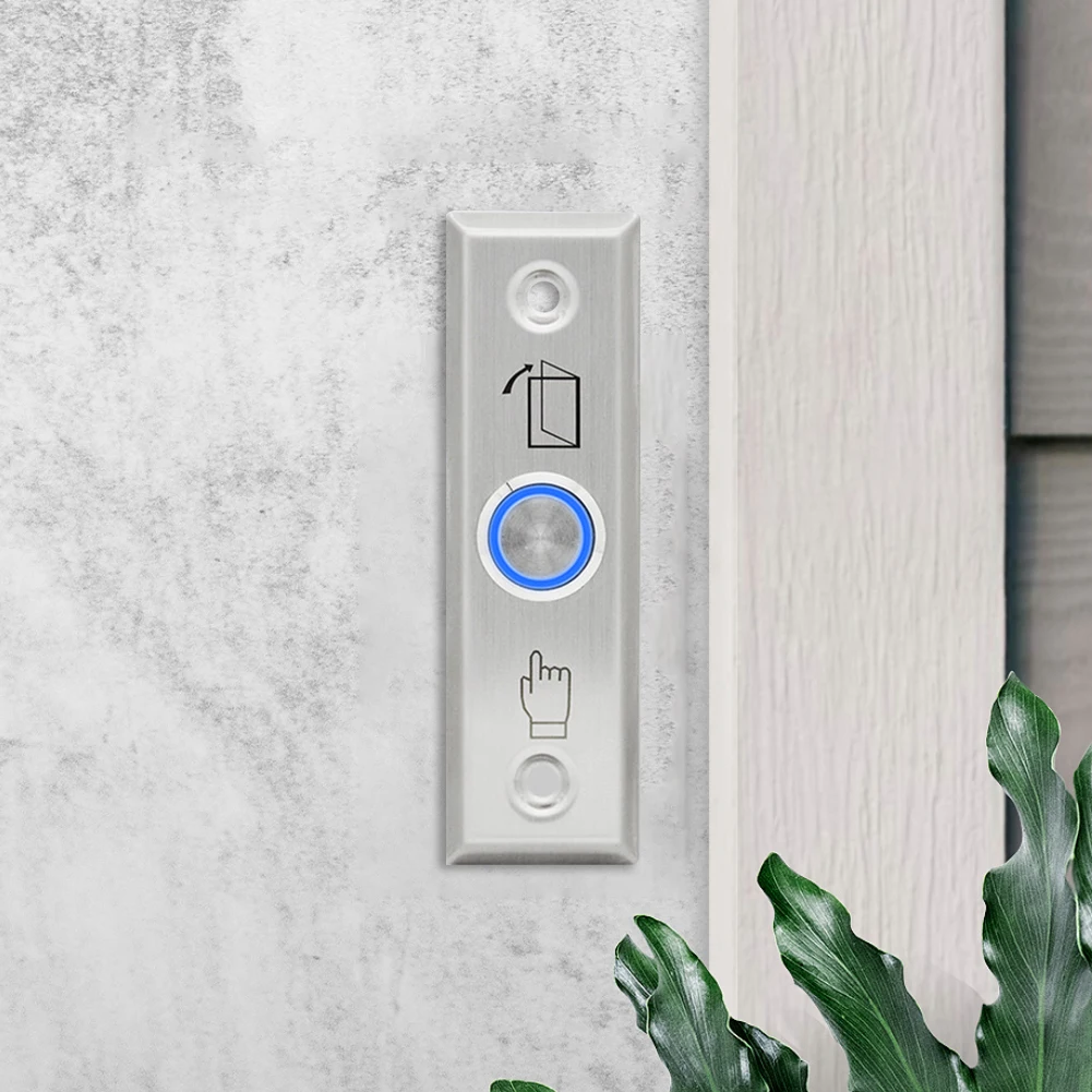 Creative Exit Button Push Switch Door Stainless Steel Opener Release Buttons for Access Control Electronic Gate Lock
Creative Exit Button Push Switch Door Stainless Steel Opener Release Buttons for Access Control Electronic Gate Lock