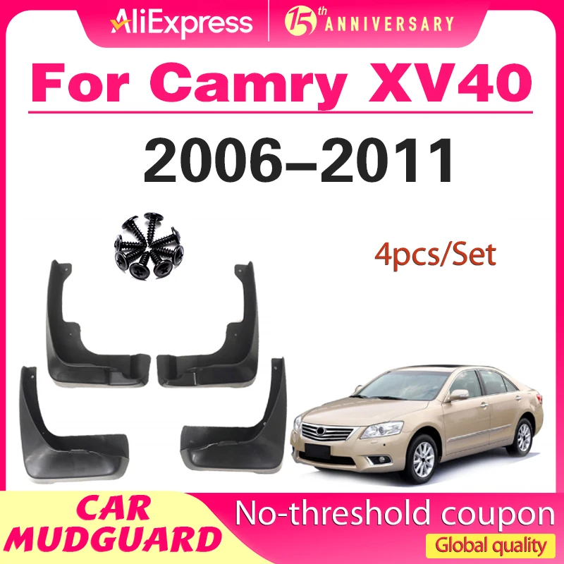 For Toyota Camry Altis Aurion XV40 2006 2008 2009 2010 2011 Fender Mudguard Mud Flaps Guard Splash Flap Mudguards Car Accessorie
For Toyota Camry Altis Aurion XV40 2006 2008 2009 2010 2011 Fender Mudguard Mud Flaps Guard Splash Flap Mudguards Car Accessorie