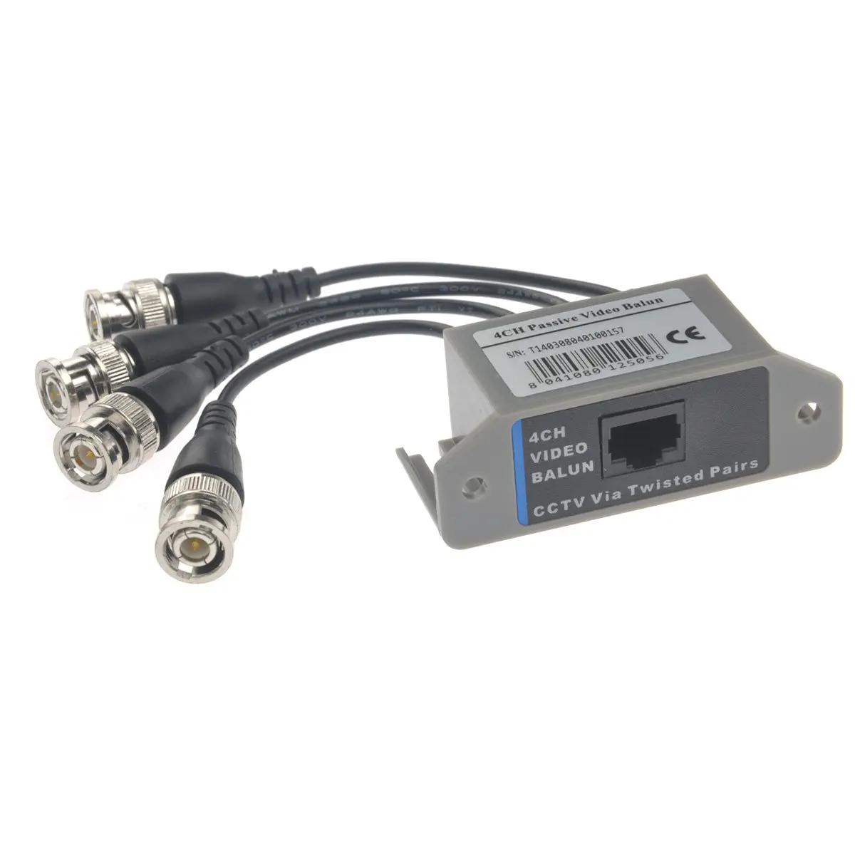 4Ch Passive Video Transceiver Portable Wired Bnc Connectors Cctv Converter Anti- Video Bnc
4Ch Passive Video Transceiver Portable Wired Bnc Connectors Cctv Converter Anti- Video Bnc