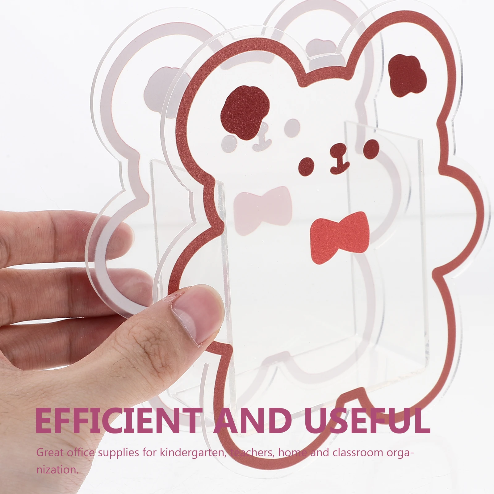 Acrylic Pen Holder Clear Pencil Storage Box Cute Animal Desk ganizer Multi Functional Office Supplies Classroom Sundries Holder
Acrylic Pen Holder Clear Pencil Storage Box Cute Animal Desk ganizer Multi Functional Office Supplies Classroom Sundries Holder