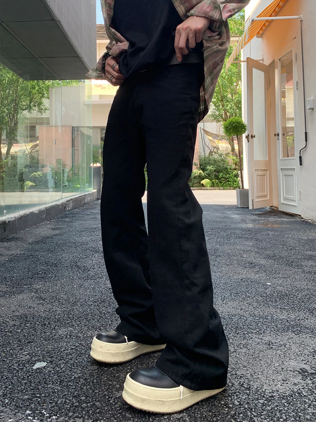 American High Street Wide Leg Micro Flared Jeans Men Slimming Trendy Versatile Bla Pants Youthful ular Cotton Polyester ...
American High Street Wide Leg Micro Flared Jeans Men Slimming Trendy Versatile Bla Pants Youthful ular Cotton Polyester ...
