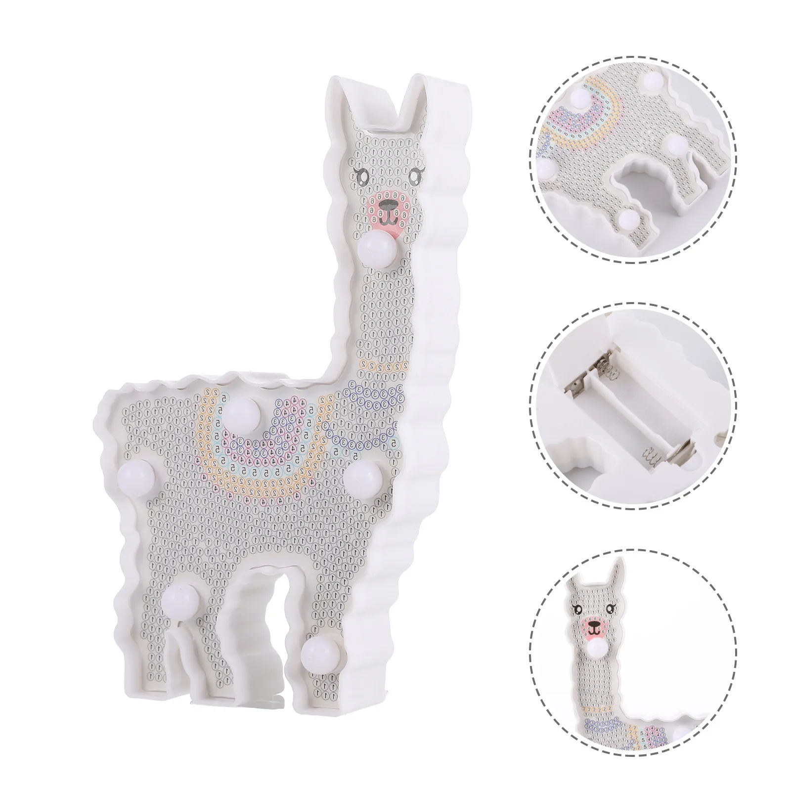Alpaca Night Light Creative PVC Decorative Lamp for Bedroom Living Room Party Gift Idea Bead Painting Tabletop Lighting
Alpaca Night Light Creative PVC Decorative Lamp for Bedroom Living Room Party Gift Idea Bead Painting Tabletop Lighting