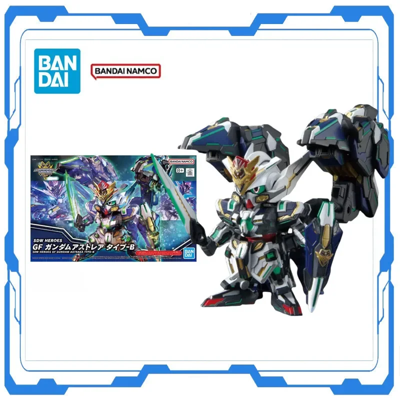 Оригинальная аниме-модель Bandai Gundam: Фигурка SDW Heroer GF Gundam Astraea Type-B, коллекционная сборная модель робота
Оригинальная аниме-модель Bandai Gundam: Фигурка SDW Heroer GF Gundam Astraea Type-B, коллекционная сборная модель робота