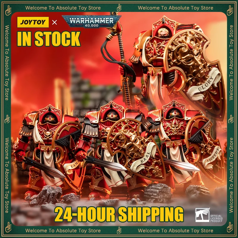 JOYTOY 1/18 Warhammer The Horus Heresy Action Figure Blood Angels Crimson Paladins Squad Toy Figure Model Collection Custom Toys
JOYTOY 1/18 Warhammer The Horus Heresy Action Figure Blood Angels Crimson Paladins Squad Toy Figure Model Collection Custom Toys