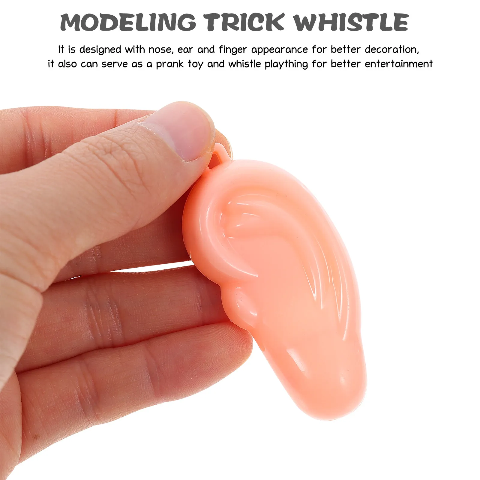 6Pcs Simulation Facial Features Prank Whistle Prop Decorative Whistles Realistic Nose Ear Finger Prank Plaything
6Pcs Simulation Facial Features Prank Whistle Prop Decorative Whistles Realistic Nose Ear Finger Prank Plaything