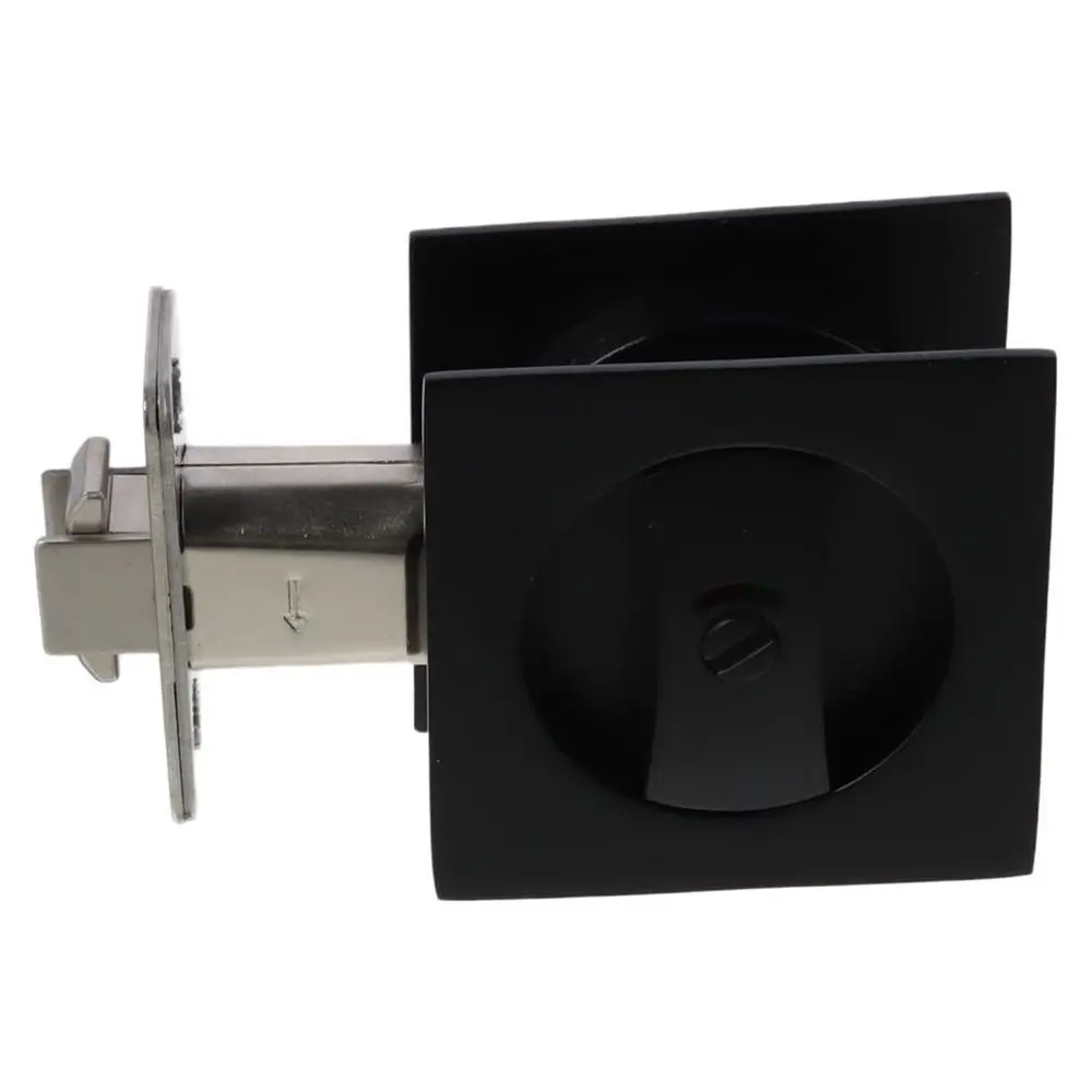Privacy Matte Black Pocket Door Lock Square Zinc Alloy Pocket Hardware with Indicator Flush Door Locks Bathroom Bedroom
Privacy Matte Black Pocket Door Lock Square Zinc Alloy Pocket Hardware with Indicator Flush Door Locks Bathroom Bedroom