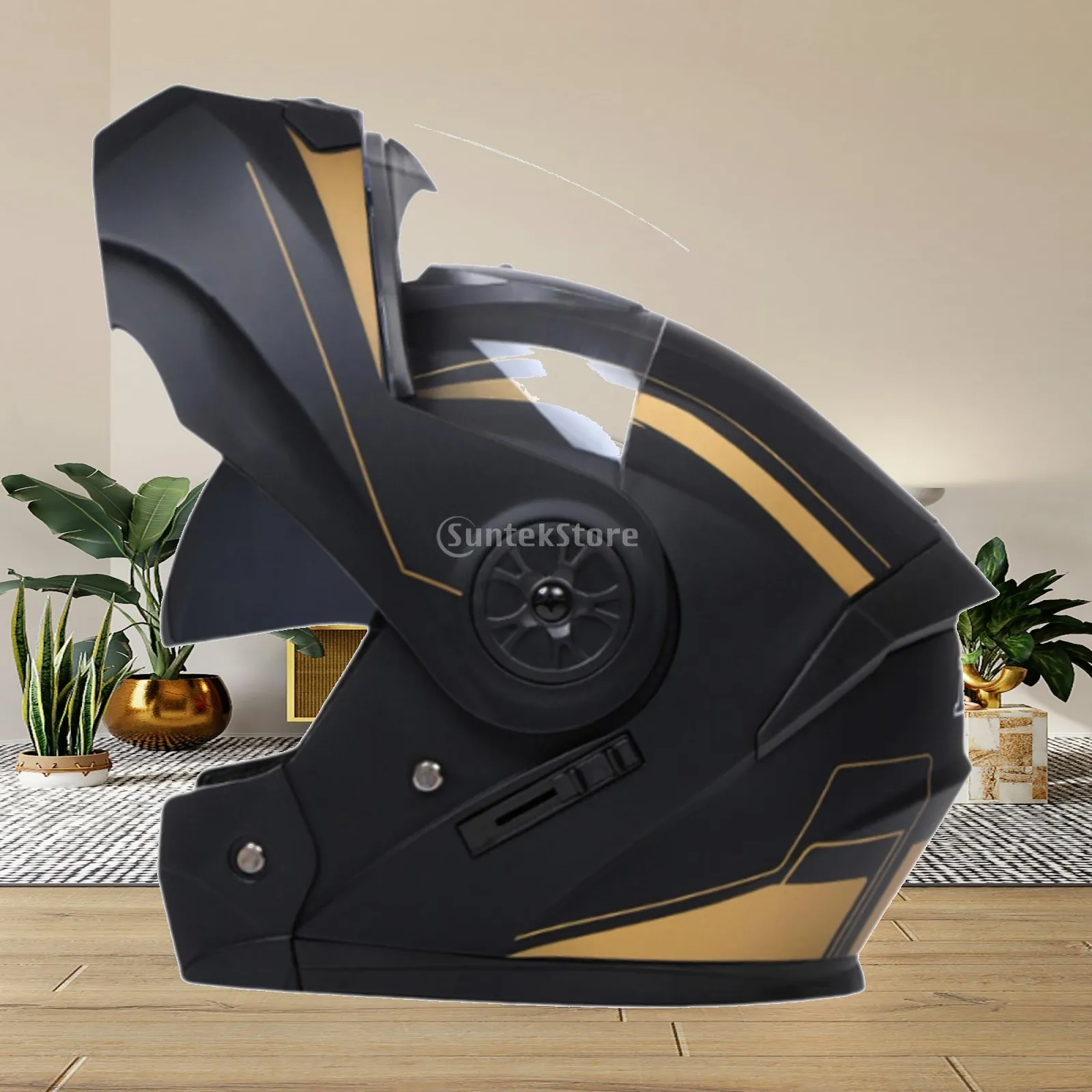 Four Seasons Motorcycle Helmet ABS Lightweight Full Face Head Protection for Men Cycling
Four Seasons Motorcycle Helmet ABS Lightweight Full Face Head Protection for Men Cycling