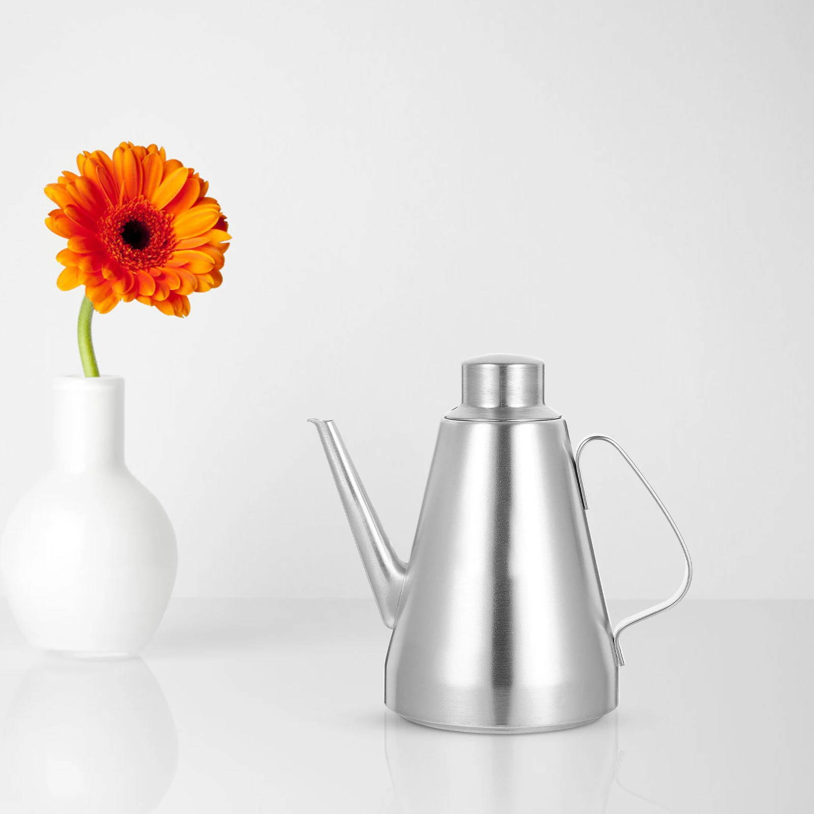 Stainless Steel Oil Dispenser Bottle with Dust Proof Cover Anti for Kitchen Vinegar Sauce Containers
Stainless Steel Oil Dispenser Bottle with Dust Proof Cover Anti for Kitchen Vinegar Sauce Containers