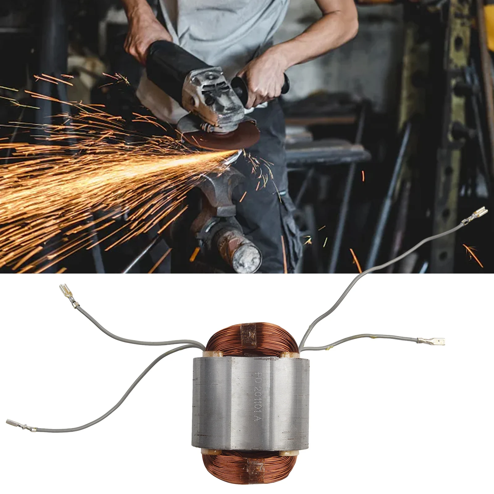 Equipment Garden Angle Grinder Stator Adapters Adjustable Angle Grinder High Quailty Machine Power Tool Parts Practical
Equipment Garden Angle Grinder Stator Adapters Adjustable Angle Grinder High Quailty Machine Power Tool Parts Practical